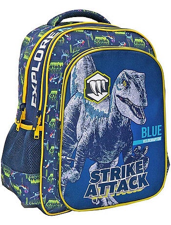 Kinderrugzak motief Jurassic en textiel bedrukt Diakakis