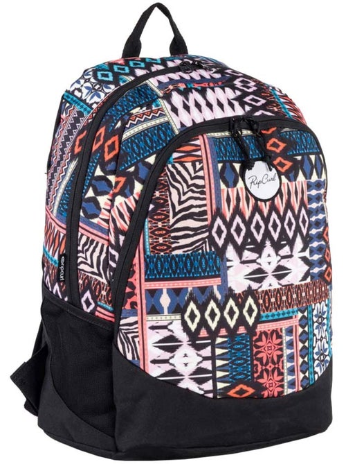 Kinderrugzak Rip Curl Proschool 46 cm – motief tribal zwart - Kiabi Kinderrugzak Rip Curl Proschool 46 cm – motief tribal zwart - Kiabi