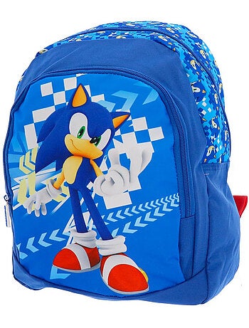 Kinderrugzak Sonic met vak met ritssluiting 38 cm