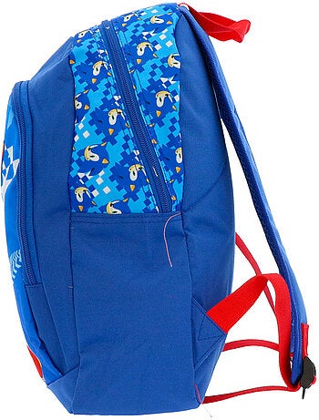 Kinderrugzak Sonic met vak met ritssluiting 38 cm