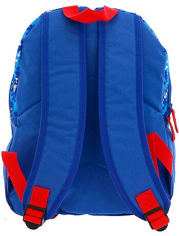 Kinderrugzak Sonic met vak met ritssluiting 38 cm
