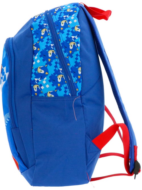 Kinderrugzak Sonic met vak met ritssluiting 38 cm - Kiabi