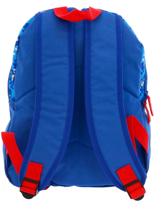 Kinderrugzak Sonic met vak met ritssluiting 38 cm - Kiabi