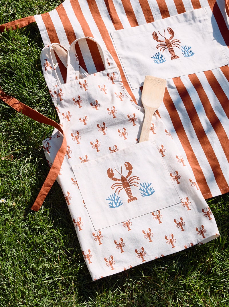Kinderschort met print Biege - Kiabi