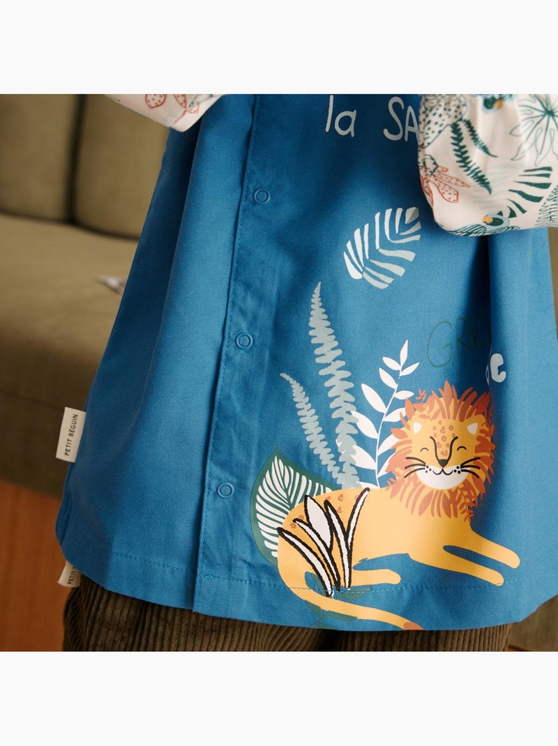 Kinderschort van de Koning van de Savannah Blauw - Kiabi