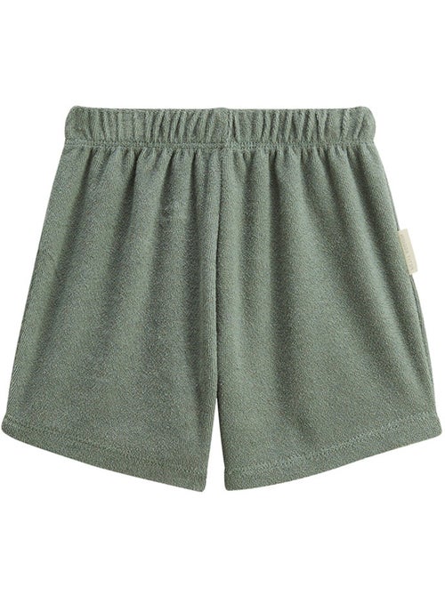 Kinderset: T-shirt en korte broek van badstof met een grappige Crocro-print. - Kiabi