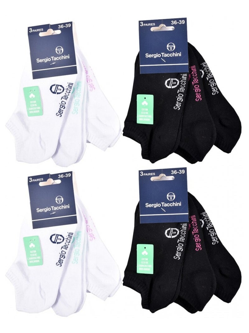 Kindersokken SNEAKER SERGIO TACCHINI - Set van 12 Multicolor - Kiabi
