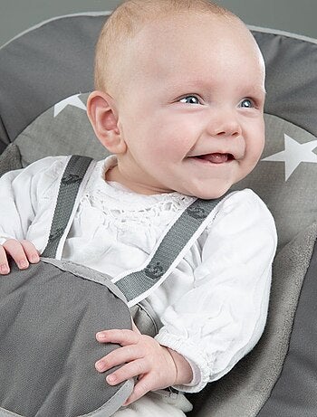 Kinderstoel 3-in-1 met verstelbaar ligstoeltje, sterrenmotief - roba 'born up'