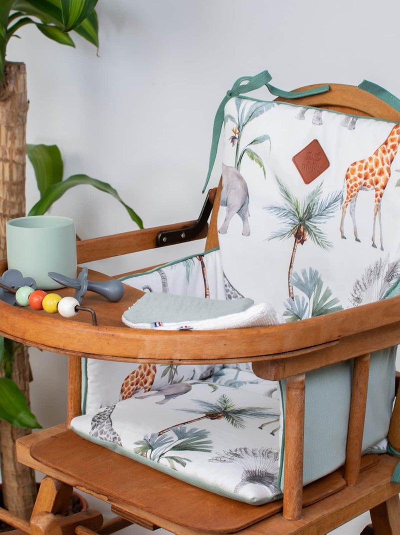 Kinderstoel kussen, safari Multicolor - Kiabi