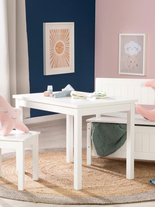 Kindertafel van massief hout ROBA - Kiabi