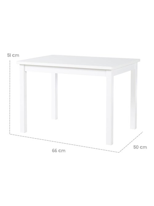 Kindertafel van massief hout ROBA - Kiabi