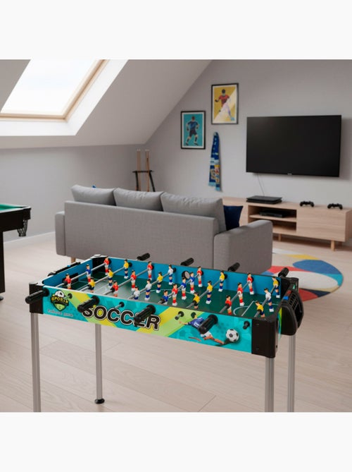 Kindertafelvoetbaltafel 86x42x65 cm cb games - Kiabi Kindertafelvoetbaltafel 86x42x65 cm cb games - Kiabi