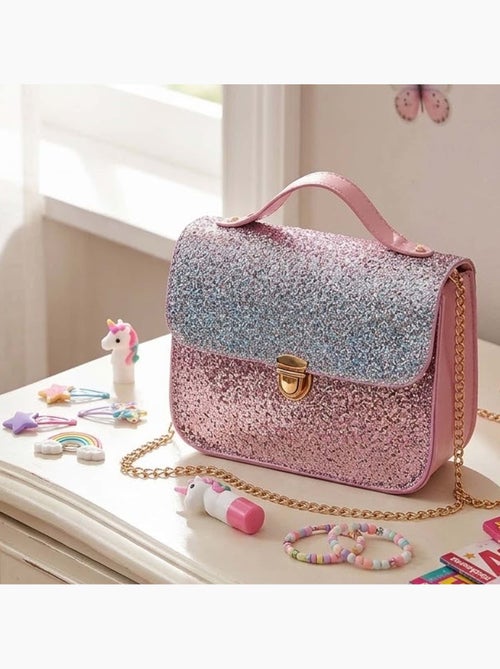 Kindertas met pailletten skyline glamour - Kiabi