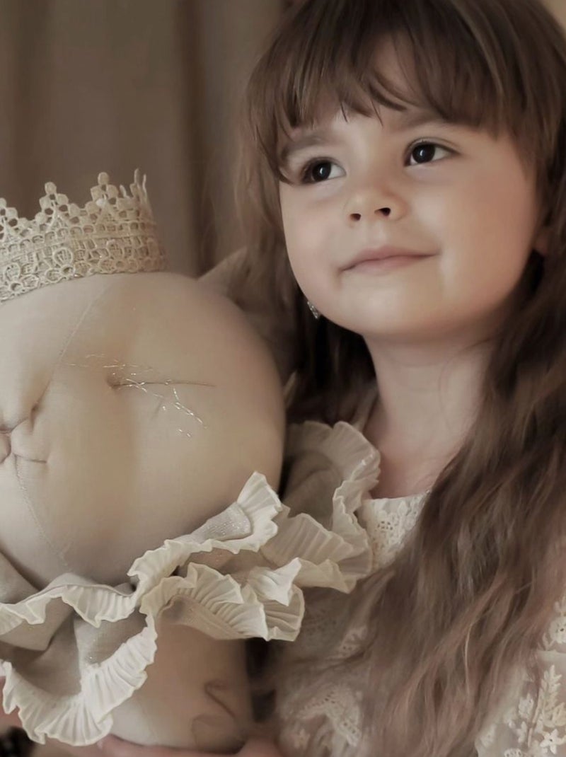 Kinderwandtrofee kat, mia Ecru - Kiabi