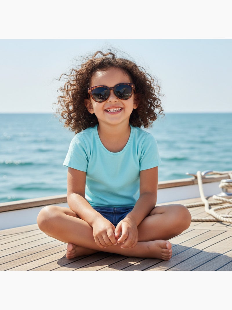 Kinderzonnebrillen categorie 3 Bruin - Kiabi