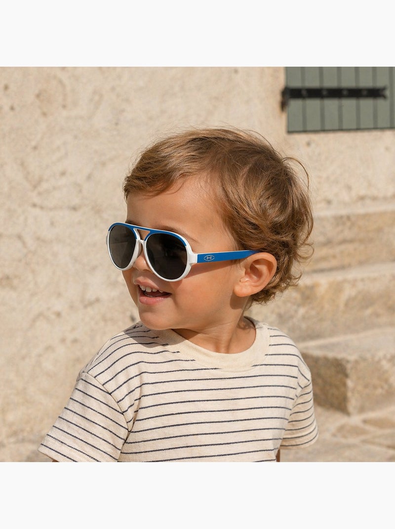 Kinderzonnebrillen categorie 3 Ecrublauw - Kiabi