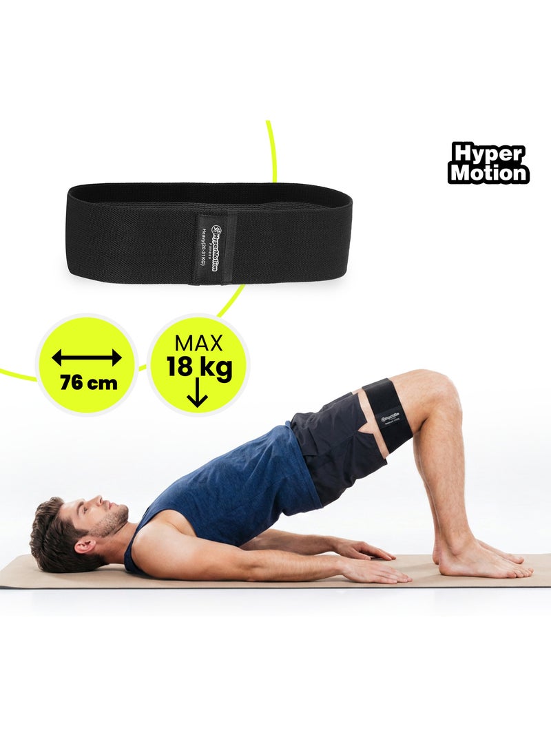 Kit 4 bandes de résistance hommes hypermotion 14 à 28 kg musculation Noir - Kiabi
