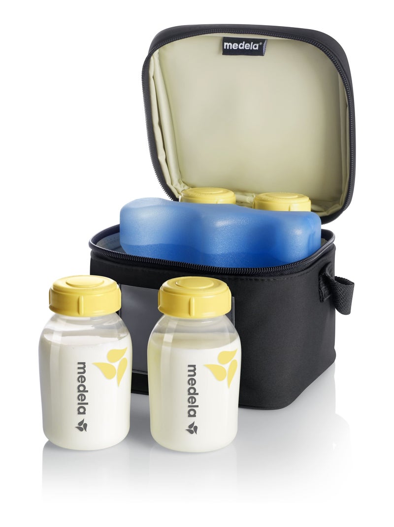 Kit allaitement complet medela - tire-lait manuel harmony flex + 50 sachets conservation + cooler Transparent - Kiabi