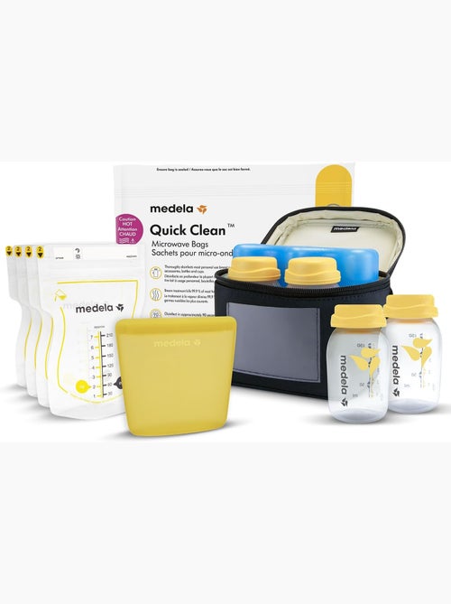 Kit conservation lait maternel medela tout-en-un - Kiabi