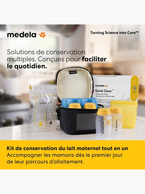 Kit conservation lait maternel medela tout-en-un - Kiabi