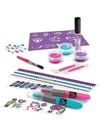 Kit de beauté 3 en 1 pailleté