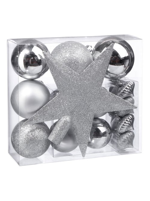 Kit de décoration pour sapin de Noël - Kiabi