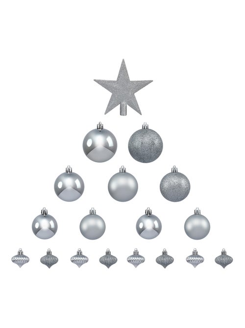Kit de décoration pour sapin de Noël - Kiabi