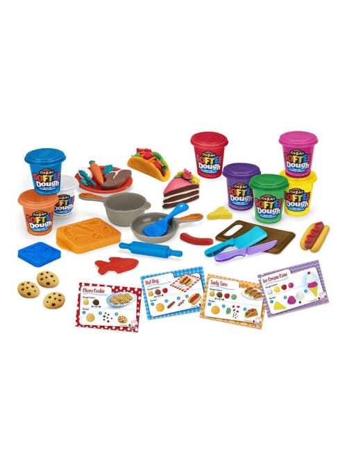 Kit de pâte à modeler et malléable super chef - Kiabi Kit de pâte à modeler et malléable super chef - Kiabi