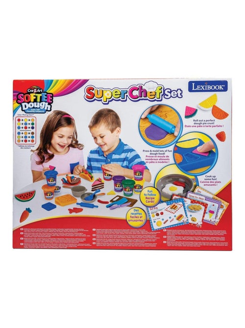 Kit de pâte à modeler et malléable super chef - Kiabi Kit de pâte à modeler et malléable super chef - Kiabi