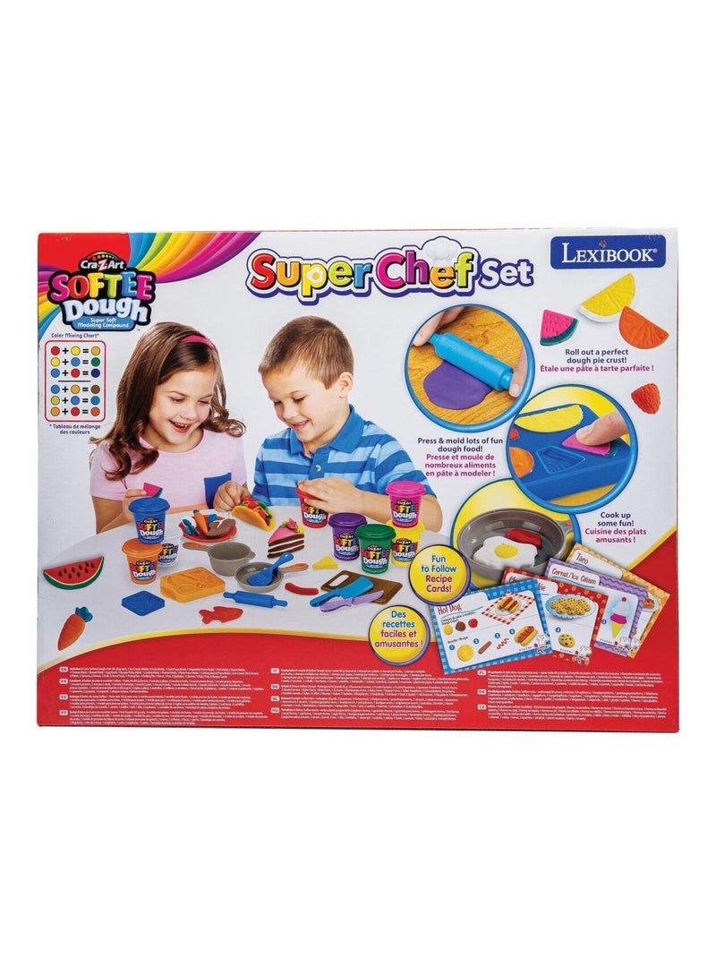 Kit de pâte à modeler et malléable super chef N/A - Kiabi