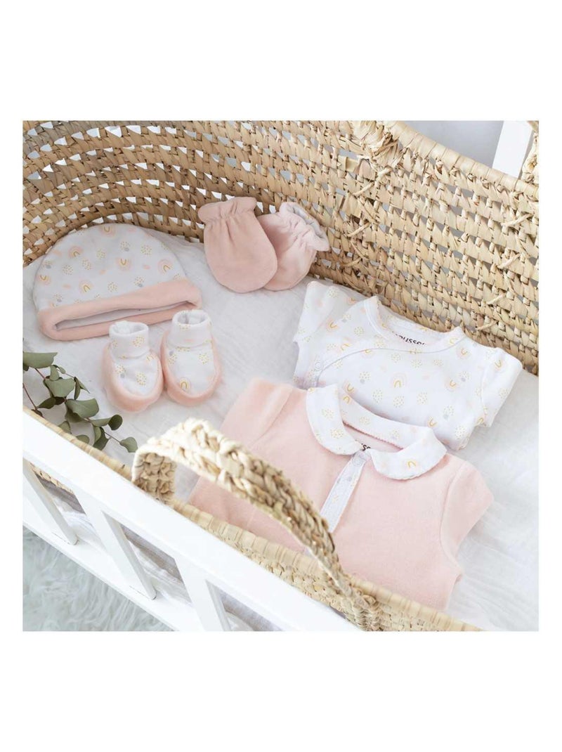 Kit naissance fille oeko-tex® standard 100 Rose - Kiabi