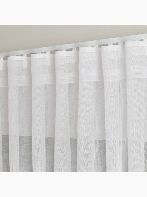 Kit rail extensible + Voilage wave - Kiabi