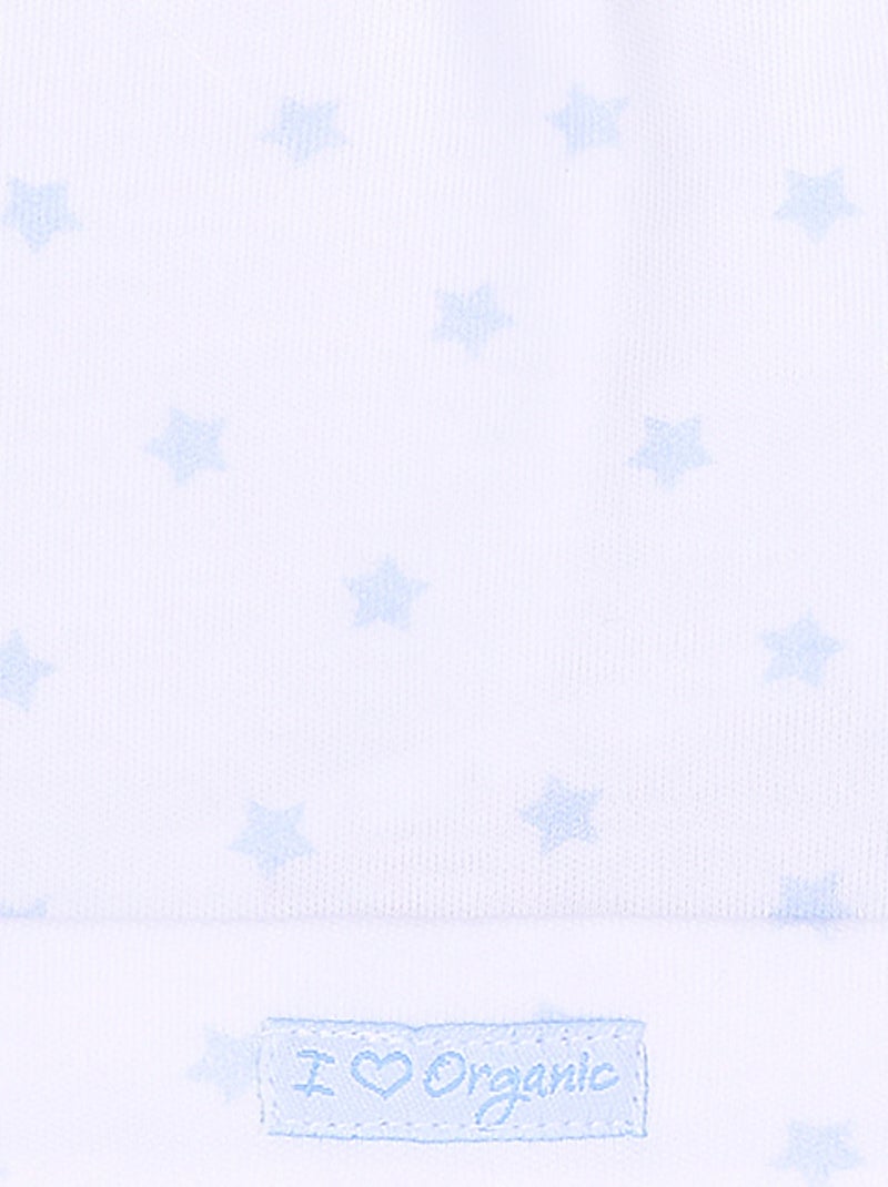 Kitikate | bonnet naissance  gots Bleu - Kiabi