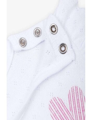 Kitikate | combishort bébé en coton jacquard biologique doris