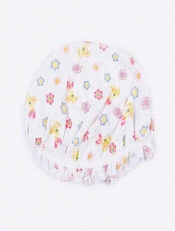 Kitikate | dors-bien bébé en coton jacquard biologique iris
