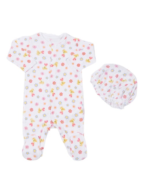 Kitikate | dors-bien bébé en coton jacquard biologique iris - Kiabi