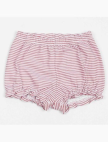 Kitikate | ensemble t-shirt et short bébé cerise