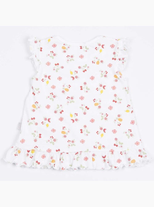 Kitikate | ensemble t-shirt et short bébé cerise - Kiabi Kitikate | ensemble t-shirt et short bébé cerise - Kiabi
