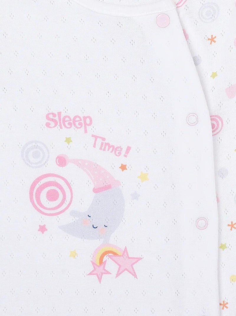 Kitikate | ensemble t-shirt et short bébé  dreams Rose - Kiabi