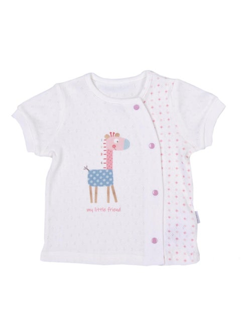 Kitikate | ensemble t-shirt et short bébé girafe - Kiabi Kitikate | ensemble t-shirt et short bébé girafe - Kiabi