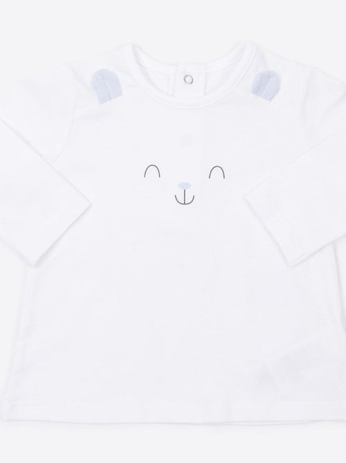 Kitikate | pyjama bébé 2 pièces lapin - Kiabi Kitikate | pyjama bébé 2 pièces lapin - Kiabi
