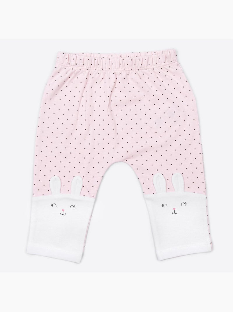 Kitikate | pyjama bébé 2 pièces  lapin Rose - Kiabi