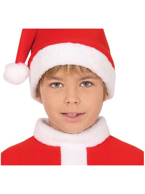 Klassiek kerstmanpak met muts en riem. - Kiabi