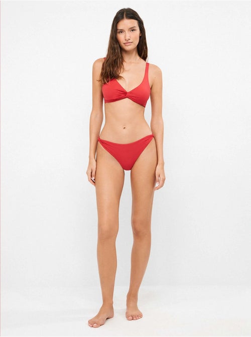 Klassieke bikini slip met knoopdetails - Kiabi Klassieke bikini slip met knoopdetails - Kiabi