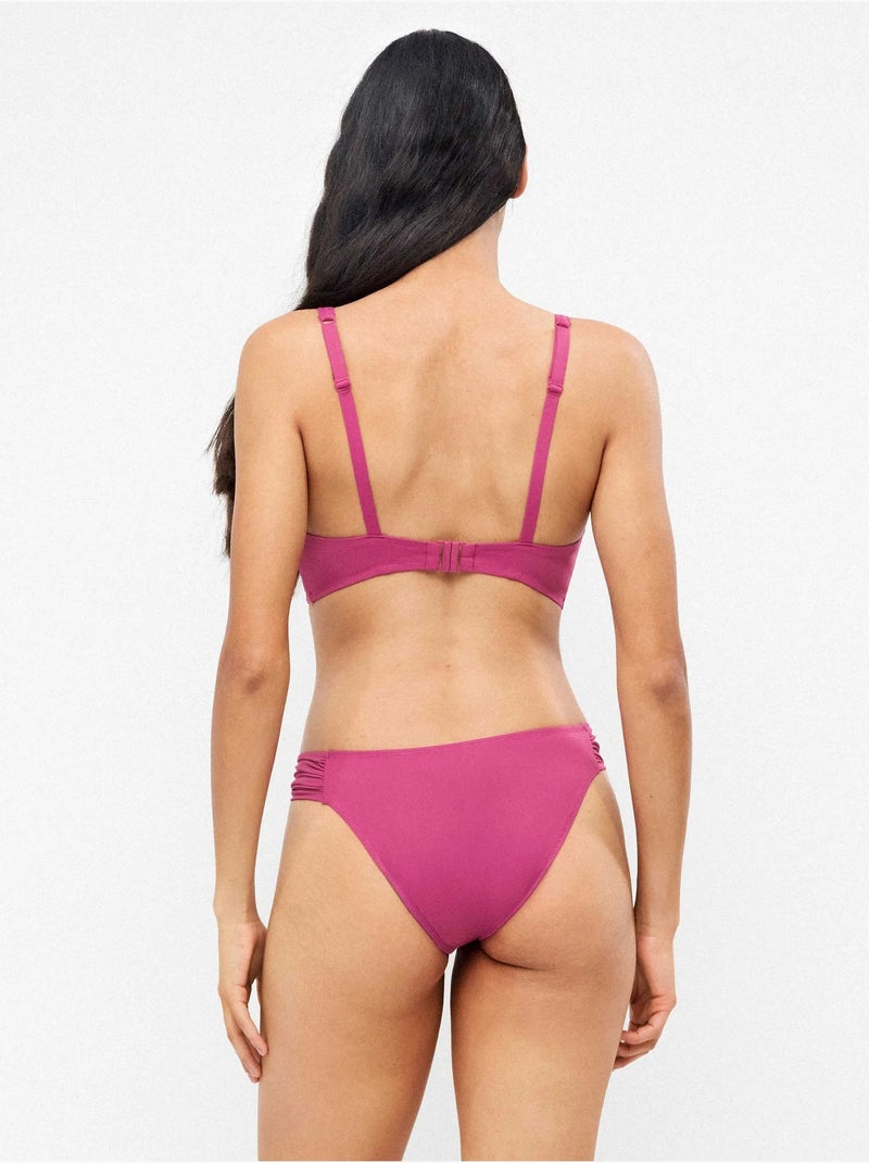 Klassieke bikinibroekje Paars - Kiabi