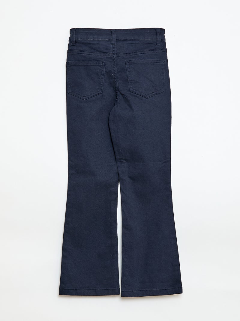 Klassieke flared jeans Blauw - Kiabi