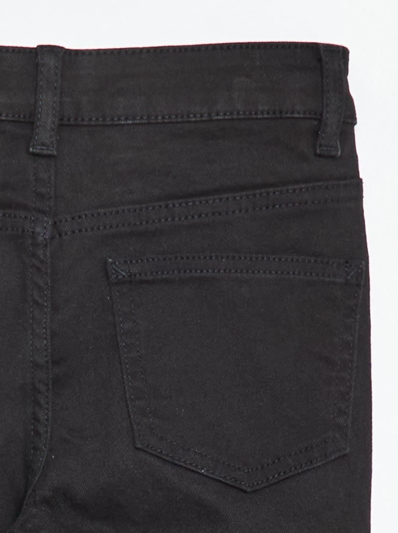 Klassieke flared jeans Zwart - Kiabi