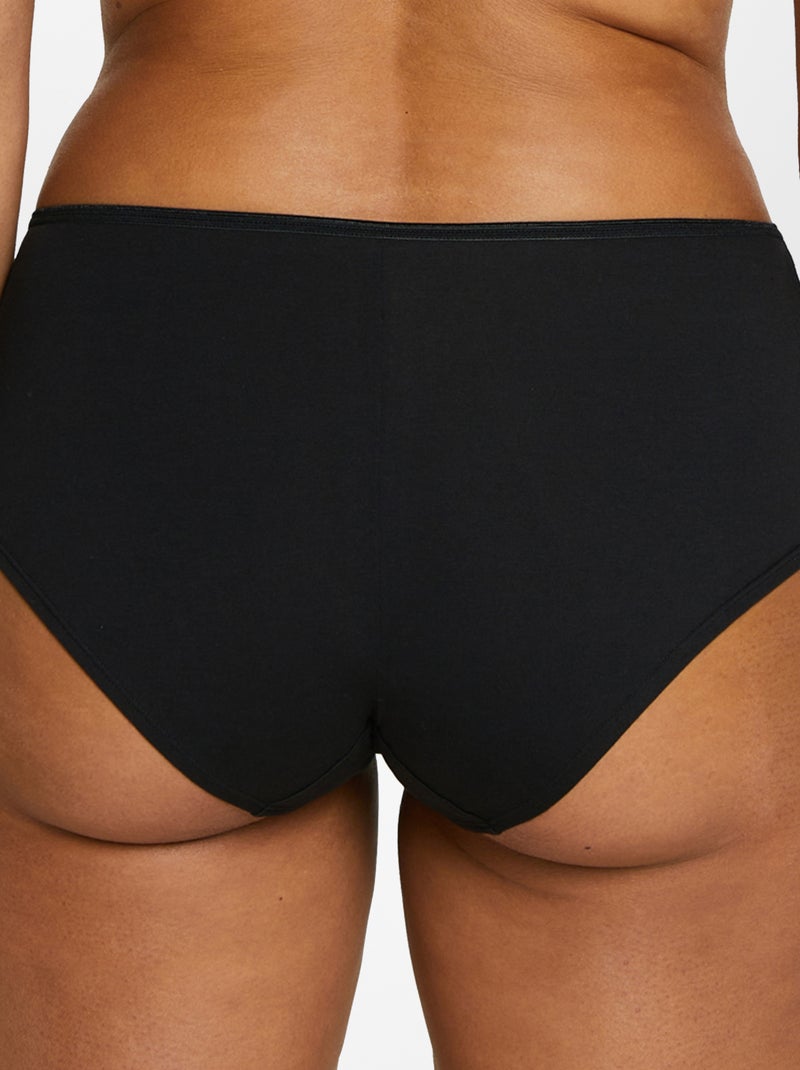 Klassieke hipster 'Sans Complexe' zwart - Kiabi