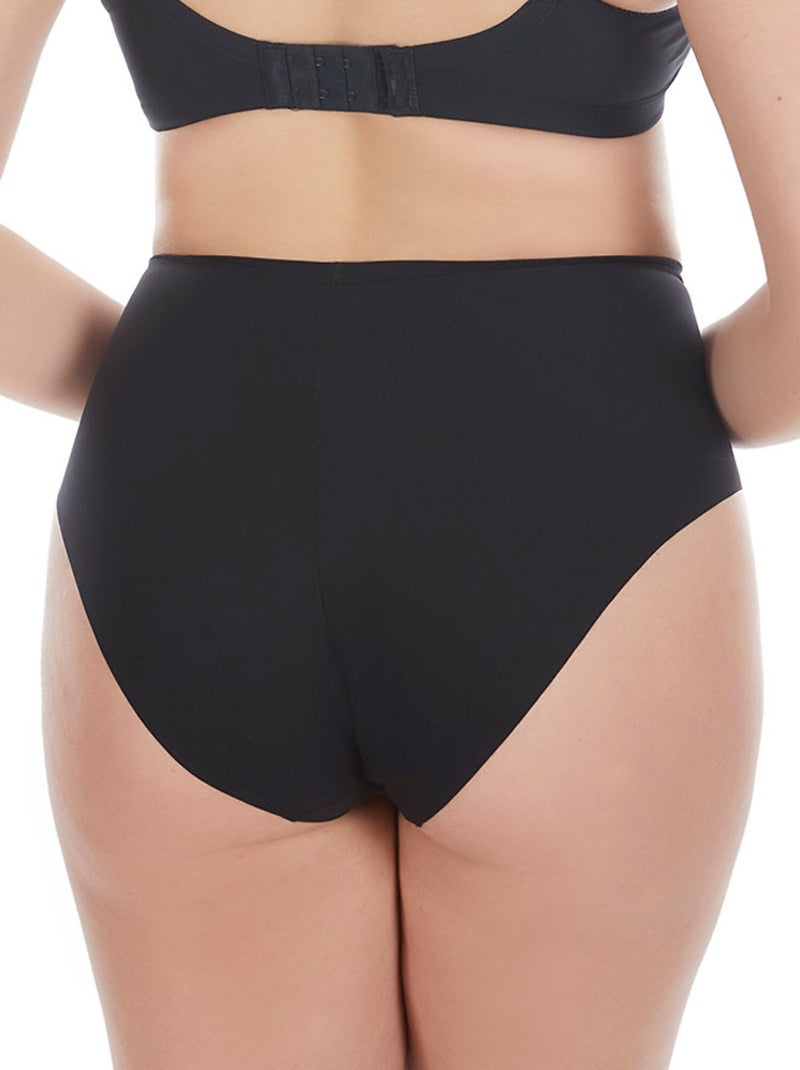 Klassieke hoge taille slip curves Zwart - Kiabi