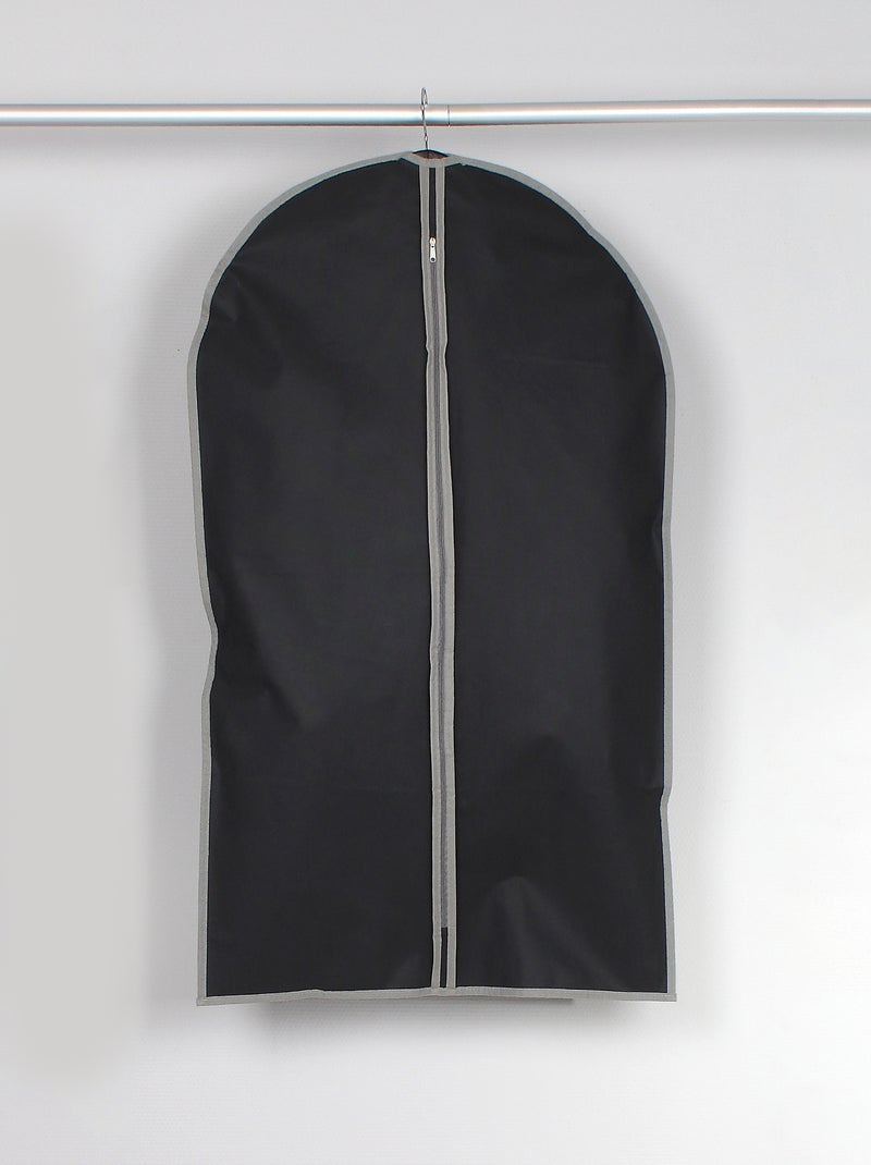 Kledinghoes met ingeperste vezel - korte kledingstukken GRIJS - Kiabi